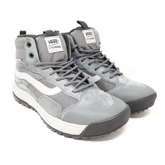 Vans Ultrarange Exo Hi MTE Pewter Gray Hiking Shoe Sneaker Boot Mens Size NEW - Picture 4 of 11